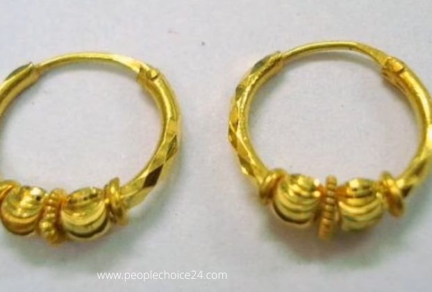 large gold hoop earrings for women