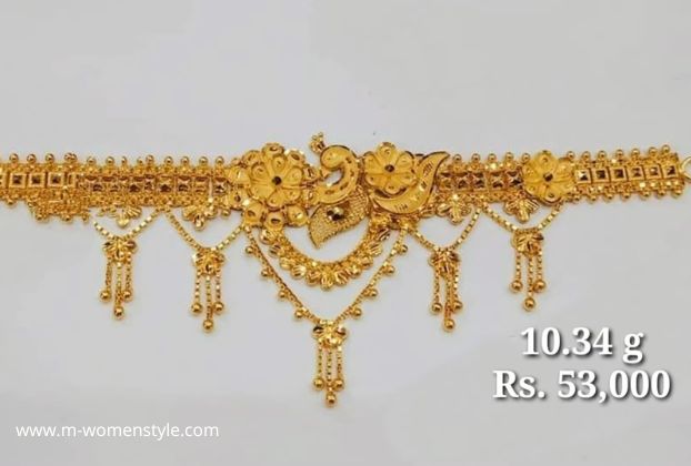 mini choker designs in gold with price