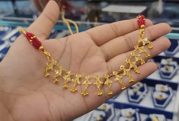 4 gram gold necklace