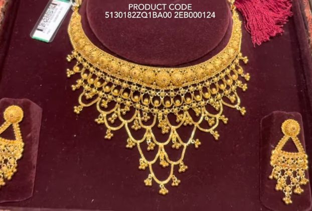 Tanishq gold necklace Set designs
