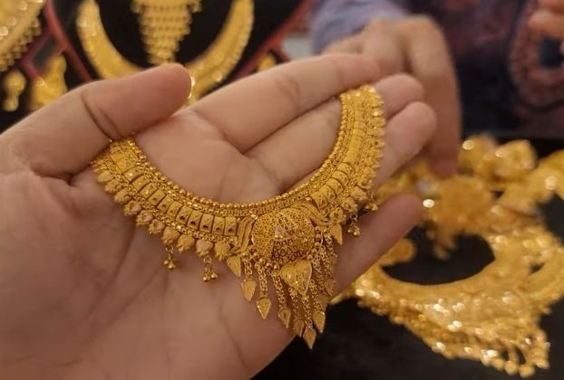 gold necklace designs in 24 grams