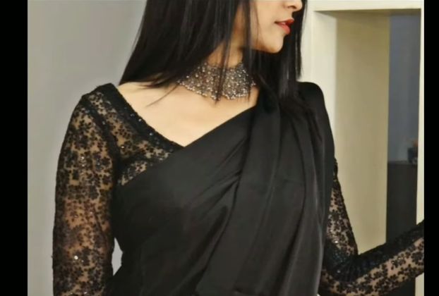 indian saree blouse design