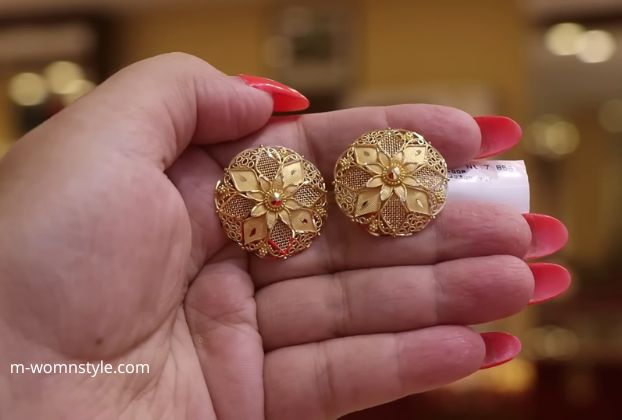 latest design of gold earrings 11
