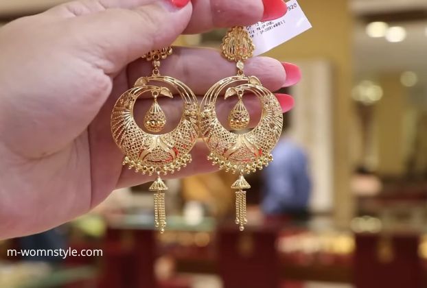 latest design of gold earrings 13