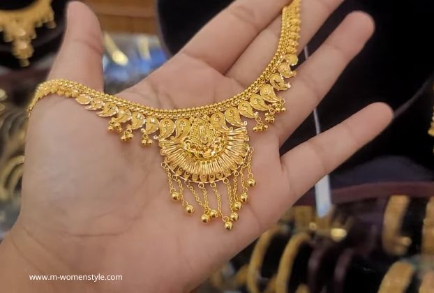 unique gold necklace designs