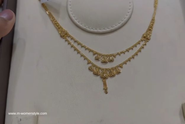 Gold necklace in 8 grams 