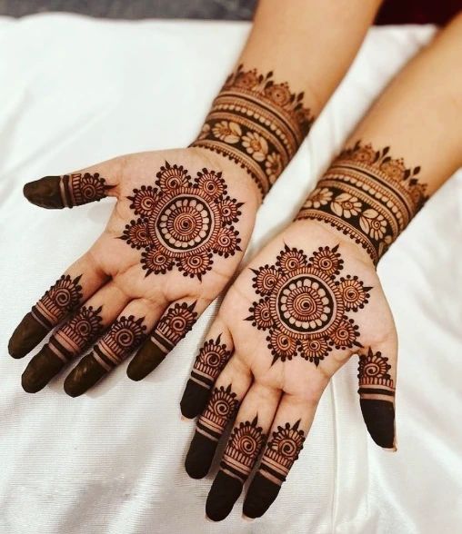 10 Easy And Attractive Bail Mehndi Design