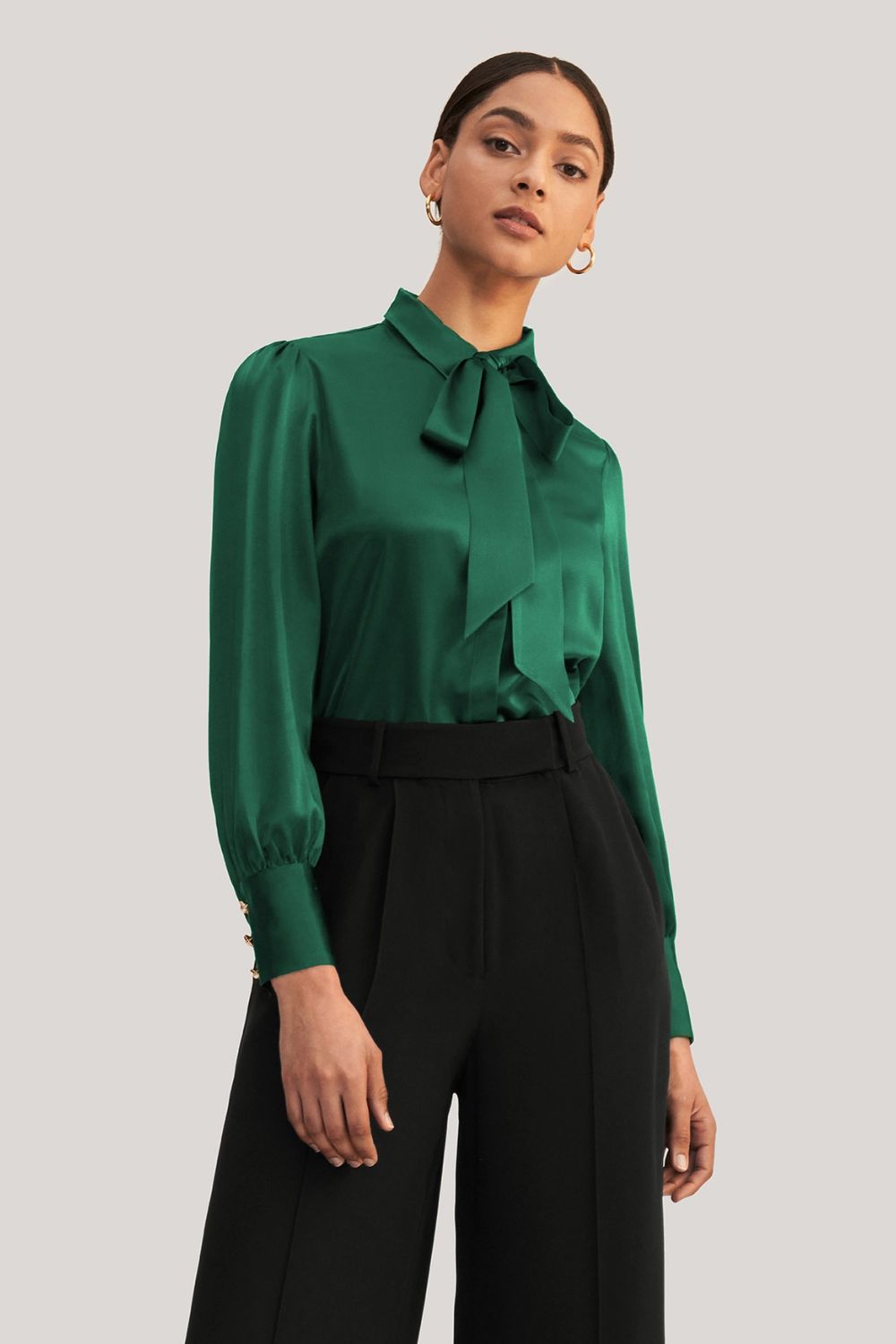 Silk Blouse - 16 Affordable Pieces That are Style - M-womenstyle