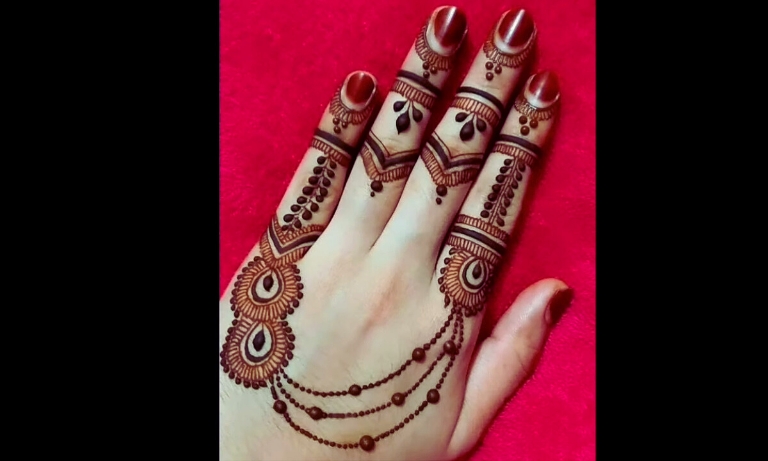 18 Latest Arabic Pakistani Modern Mehndi Design - M-womenstyle