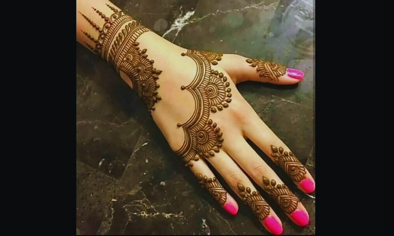 18 Latest Arabic Pakistani Modern Mehndi Design - M-womenstyle