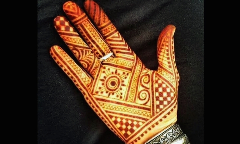 Boy Hand Mehndi Design