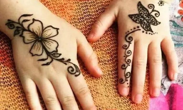 Latest Floral Mehndi Design