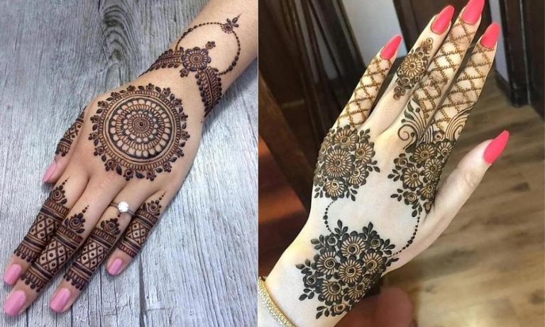 31 Circle Mehndi Design That You Will Absolutely LOVE