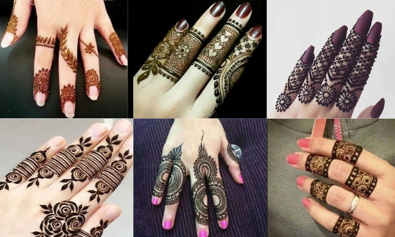 Easy, Stylish, Simple And Unique Royal Finger Mehndi Design In 2023