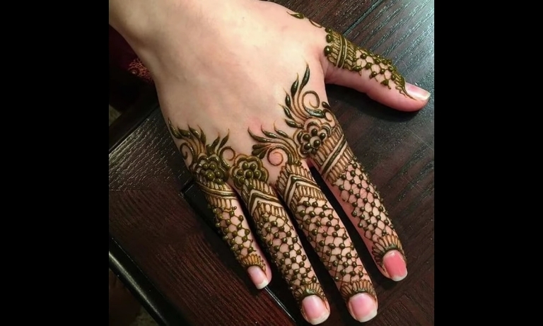 Mehndi Finger Designs Easy