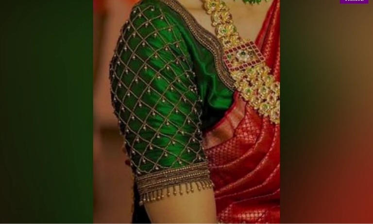 Bridal Aari Work Hand  Blouse Designs