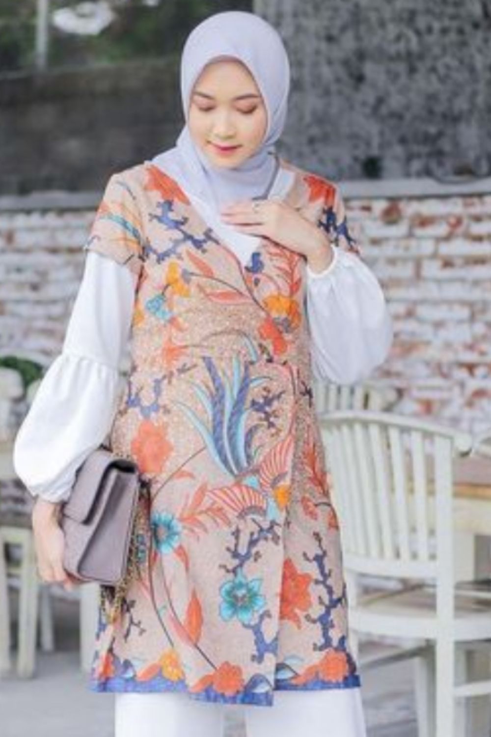 Batik Shirt Tunic Model for women's