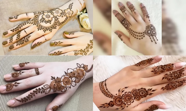 Simple Mehndi Design for Left Hand |... - The Wedding Bels | Facebook