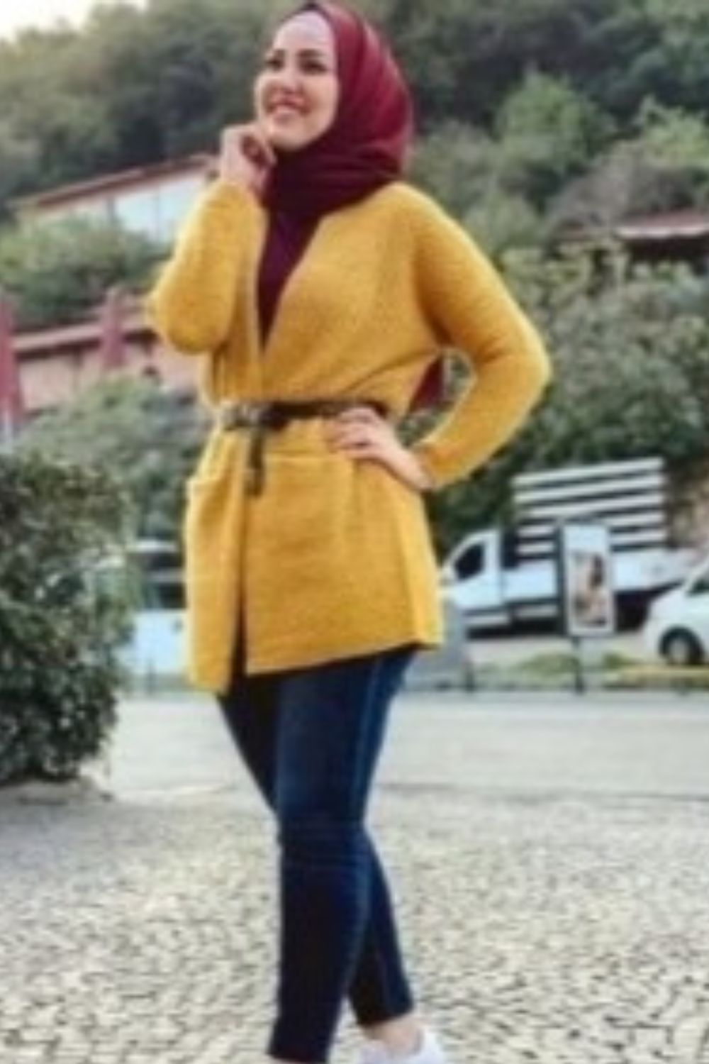 Baju kuning Mustard Cocok Dengan Jilbab Warna Apa