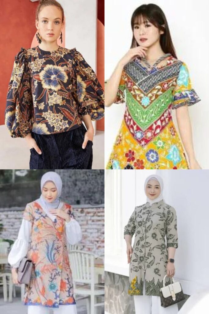 Model Jahitan Baju Batik Wanita Terbaru