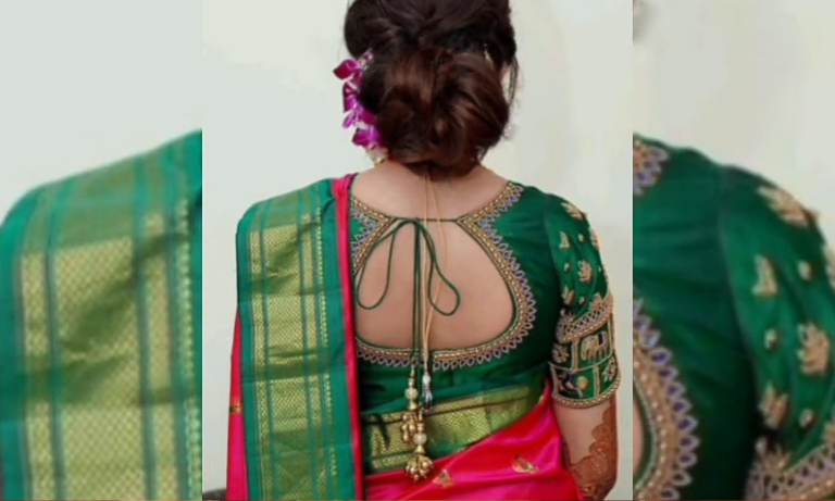 Silk Saree Blouse Designs